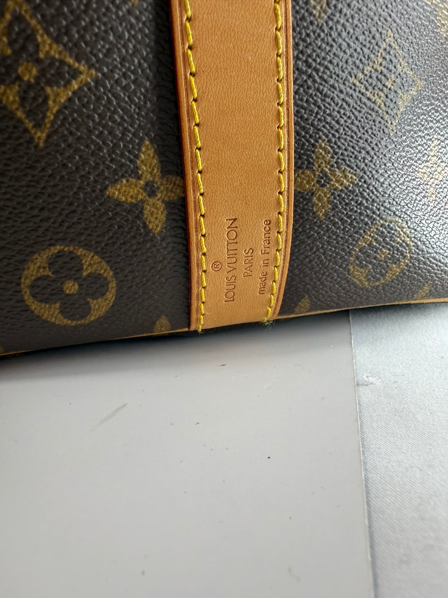 LOUIS VUITTON Keepall Bandouliere Monogram Canvas 50