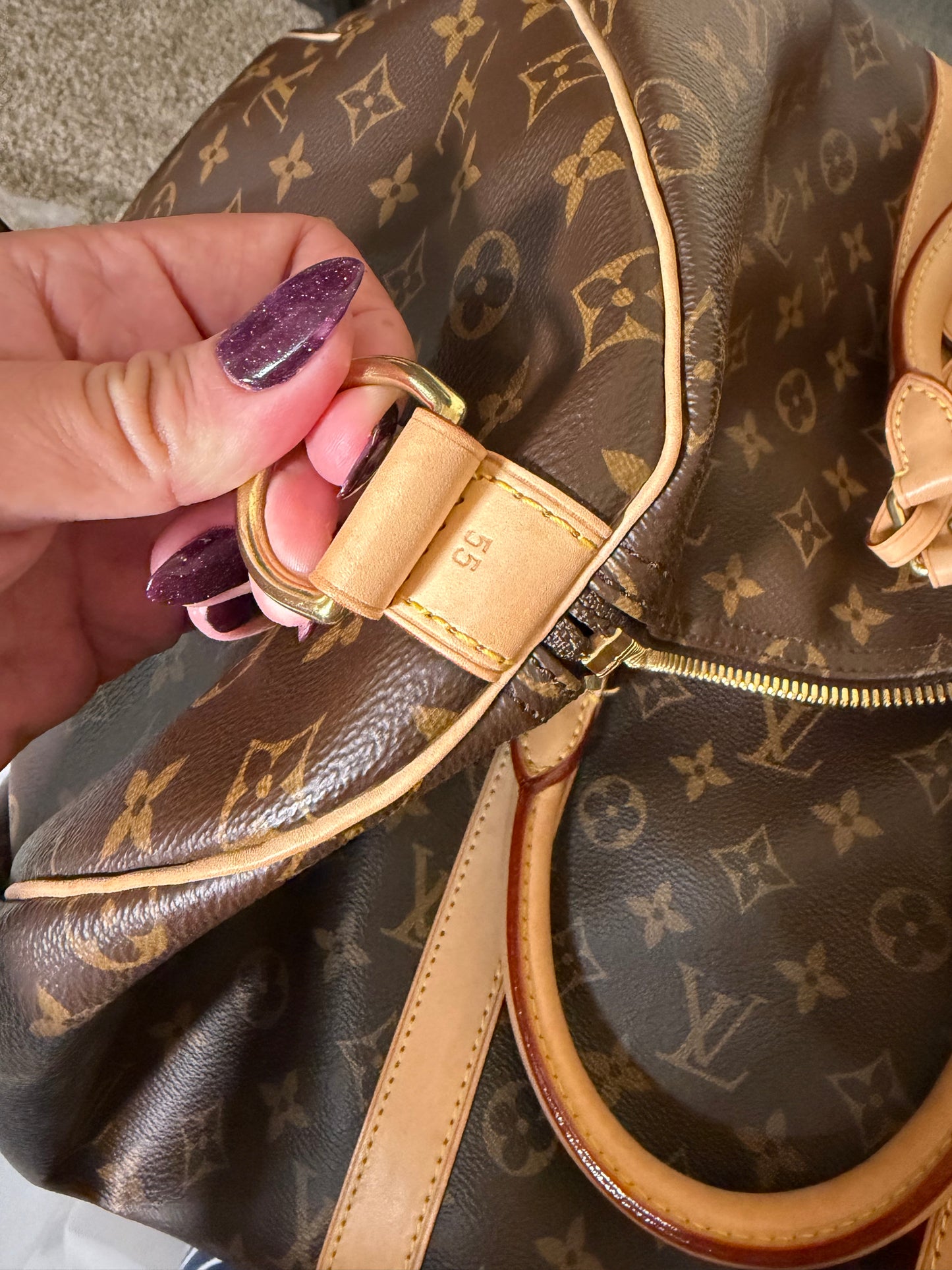 LOUIS VUITTON Keepall Bandouliere 55