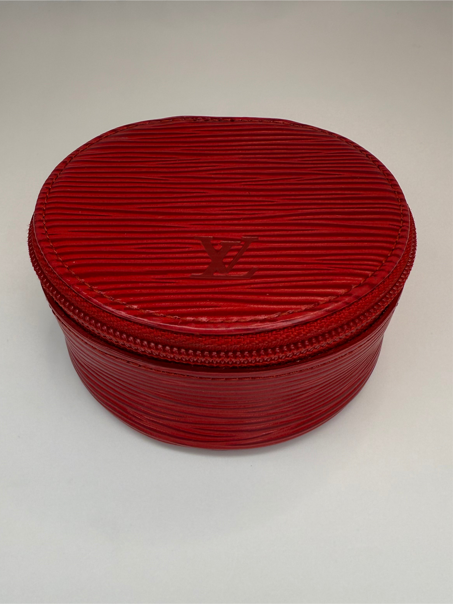 LOUIS VUITTON Écrin Bijoux 8 Epi Leather Case