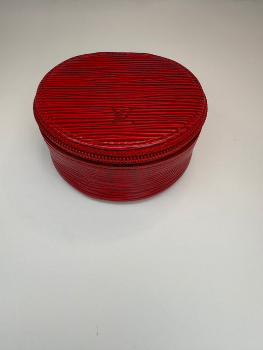 LOUIS VUITTON Écrin Bijoux 8 Epi Leather Case