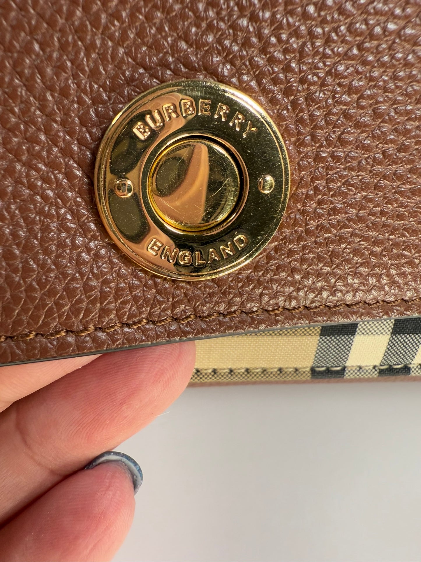 BURBERRY Note Medium Vintage Check