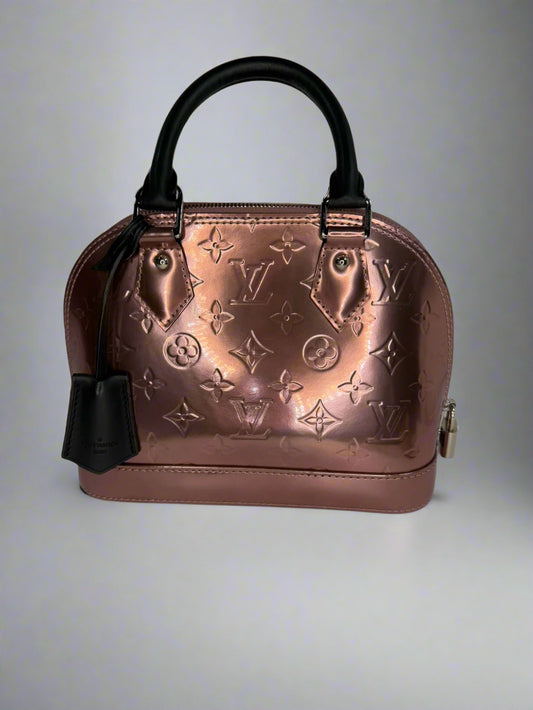 LOUIS VUITTON Alma BB Rose Cuivre (2017)