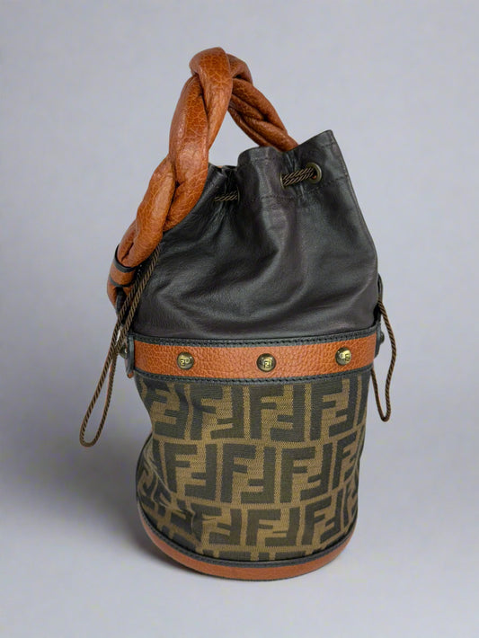 FENDI Zucca Palazzo Bucket Bag