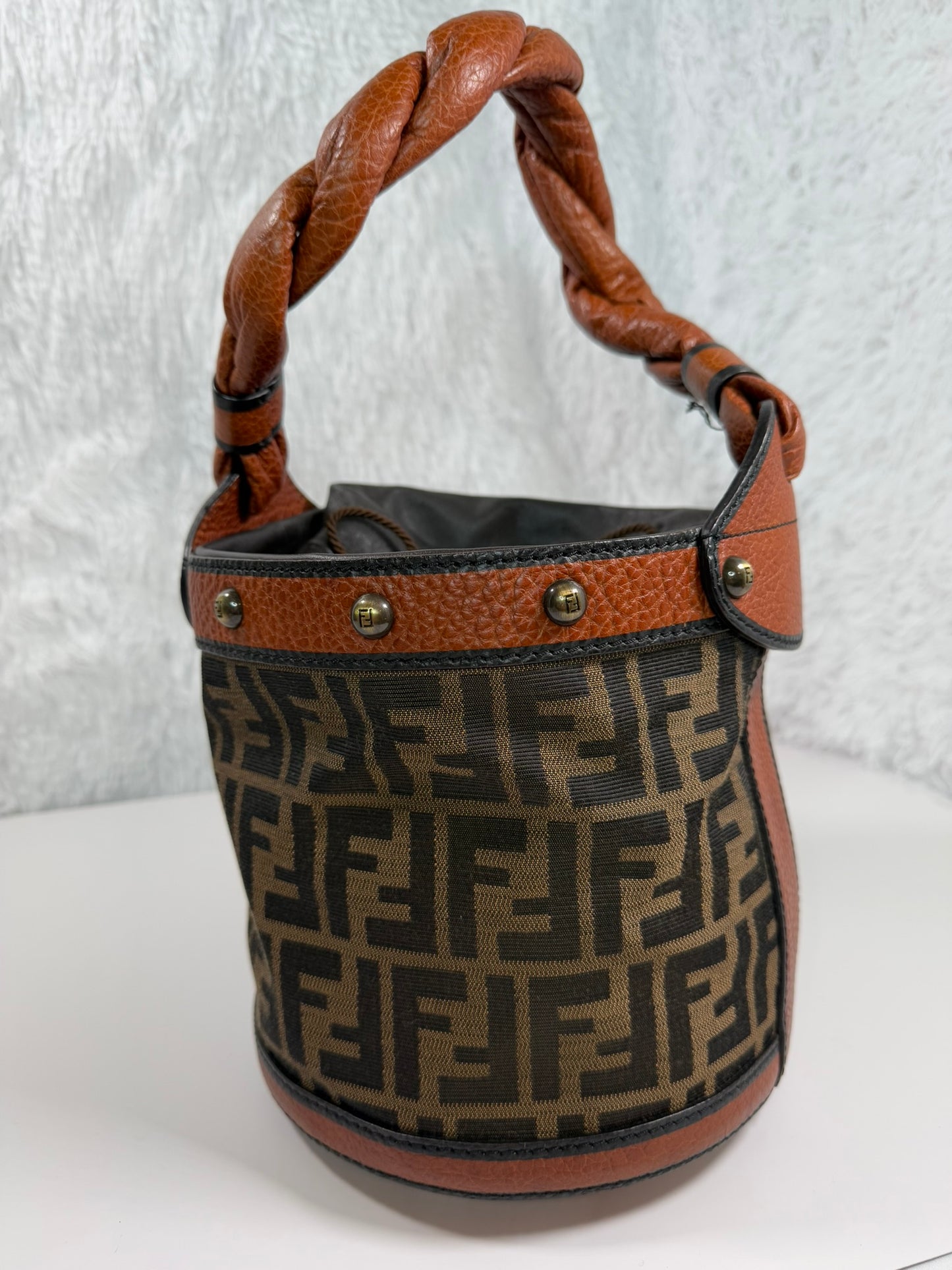 FENDI Zucca Palazzo Bucket Bag