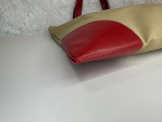 PRADA Vintage Canapa Red Tote