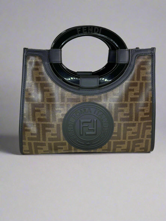 FENDI Zucca Runaway Shopper Handbag