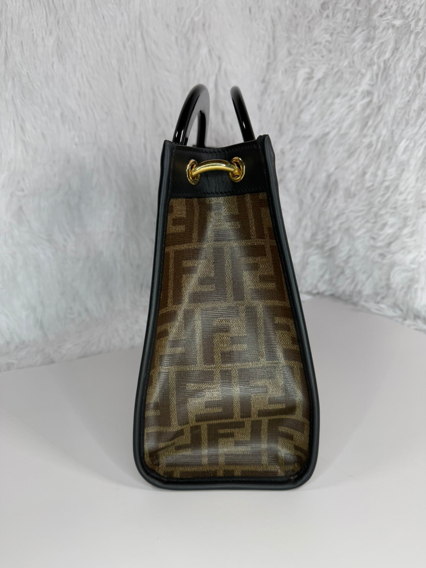 FENDI Zucca Runaway Shopper Handbag