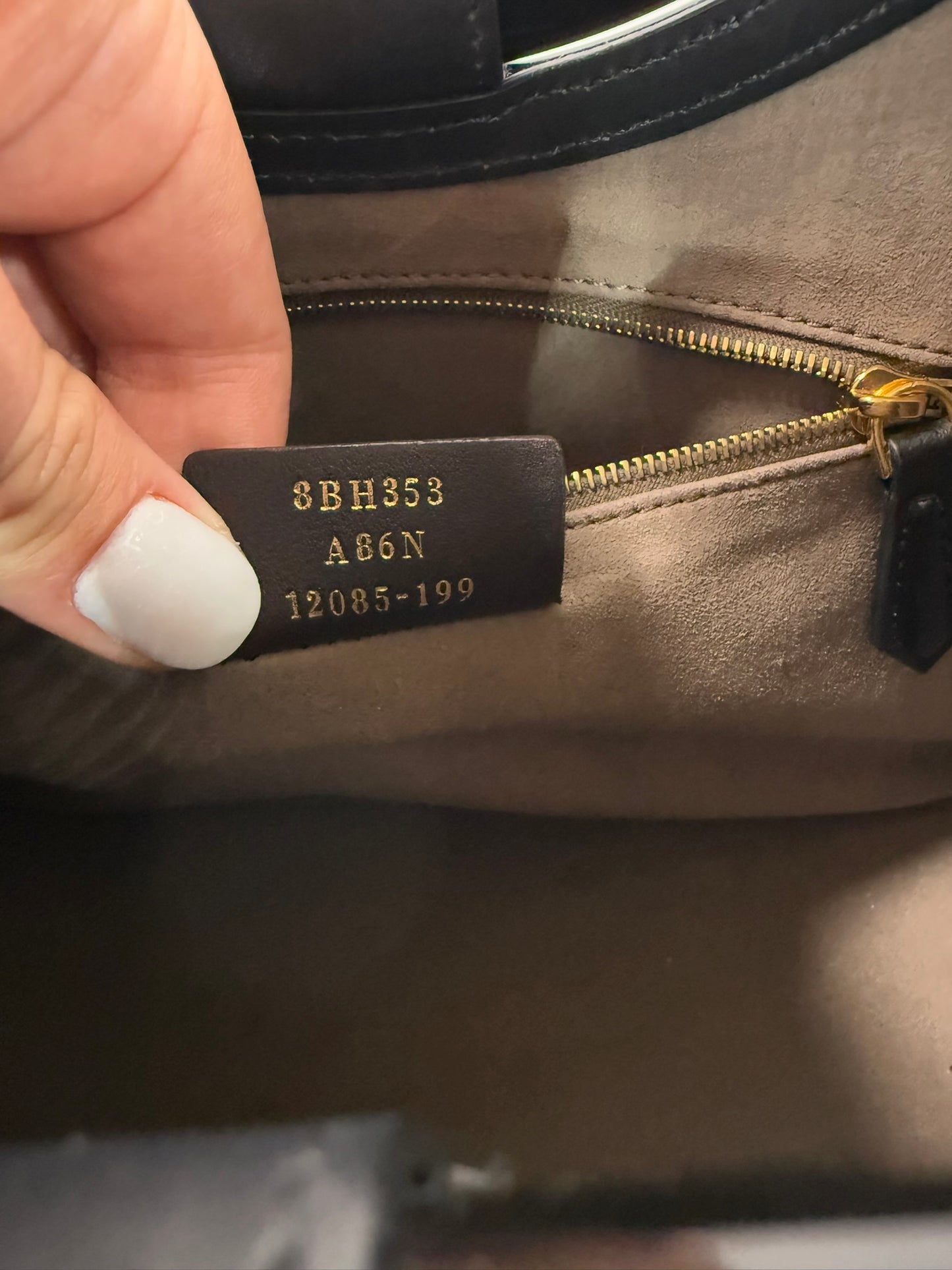 FENDI Zucca Runaway Shopper Handbag