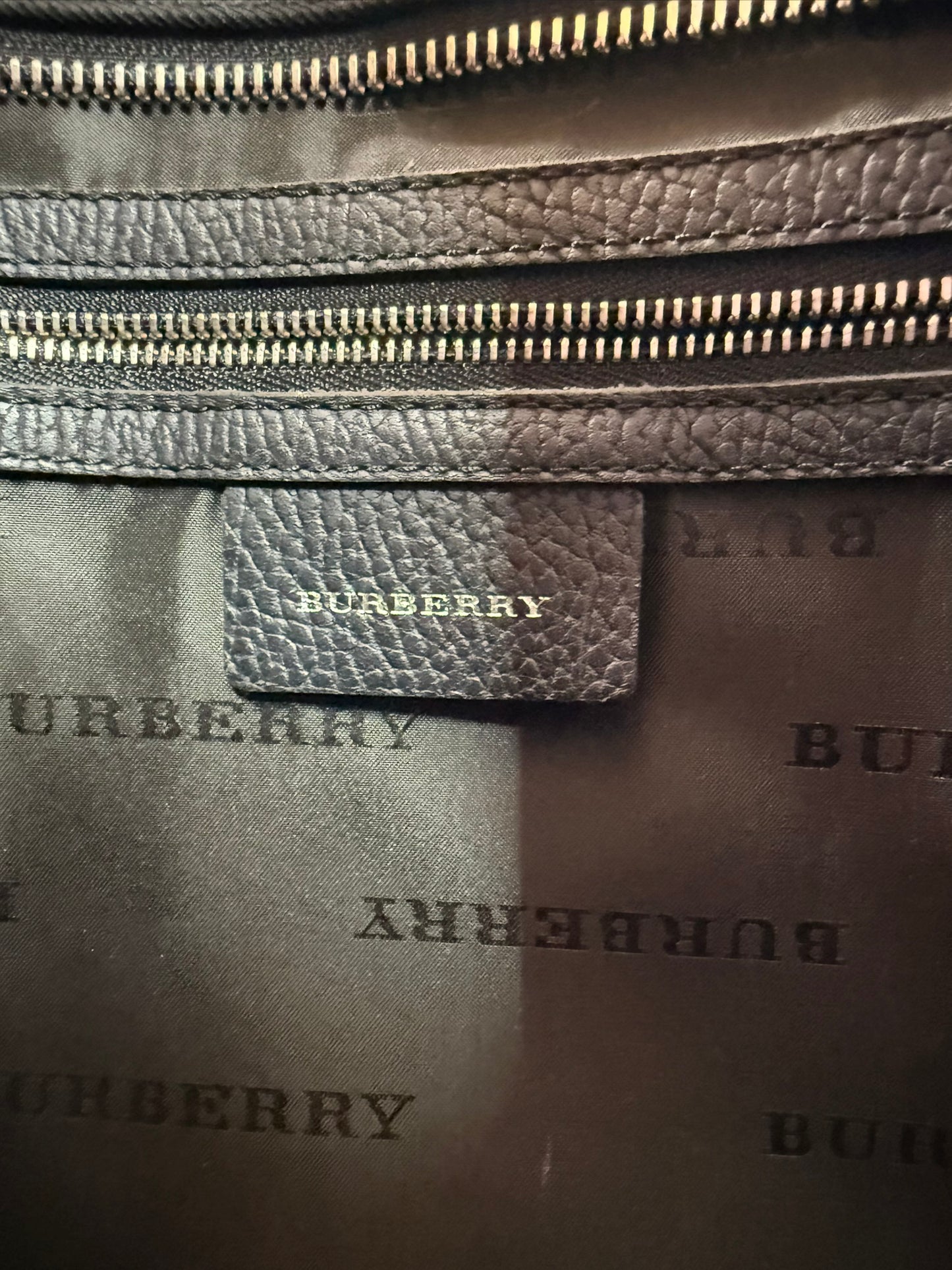 BURBERRY Nova Check Tote Bag