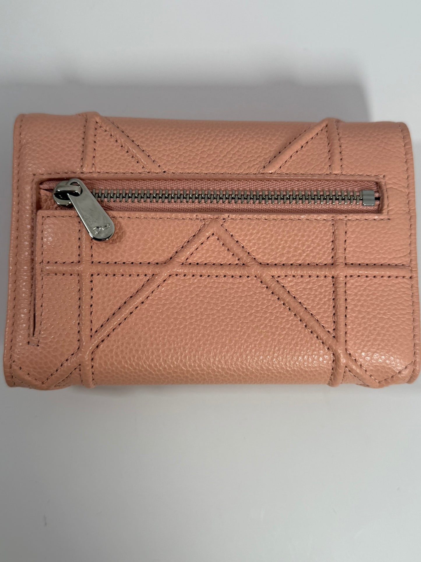 DIOR Diorama Trifold Wallet Blush Color