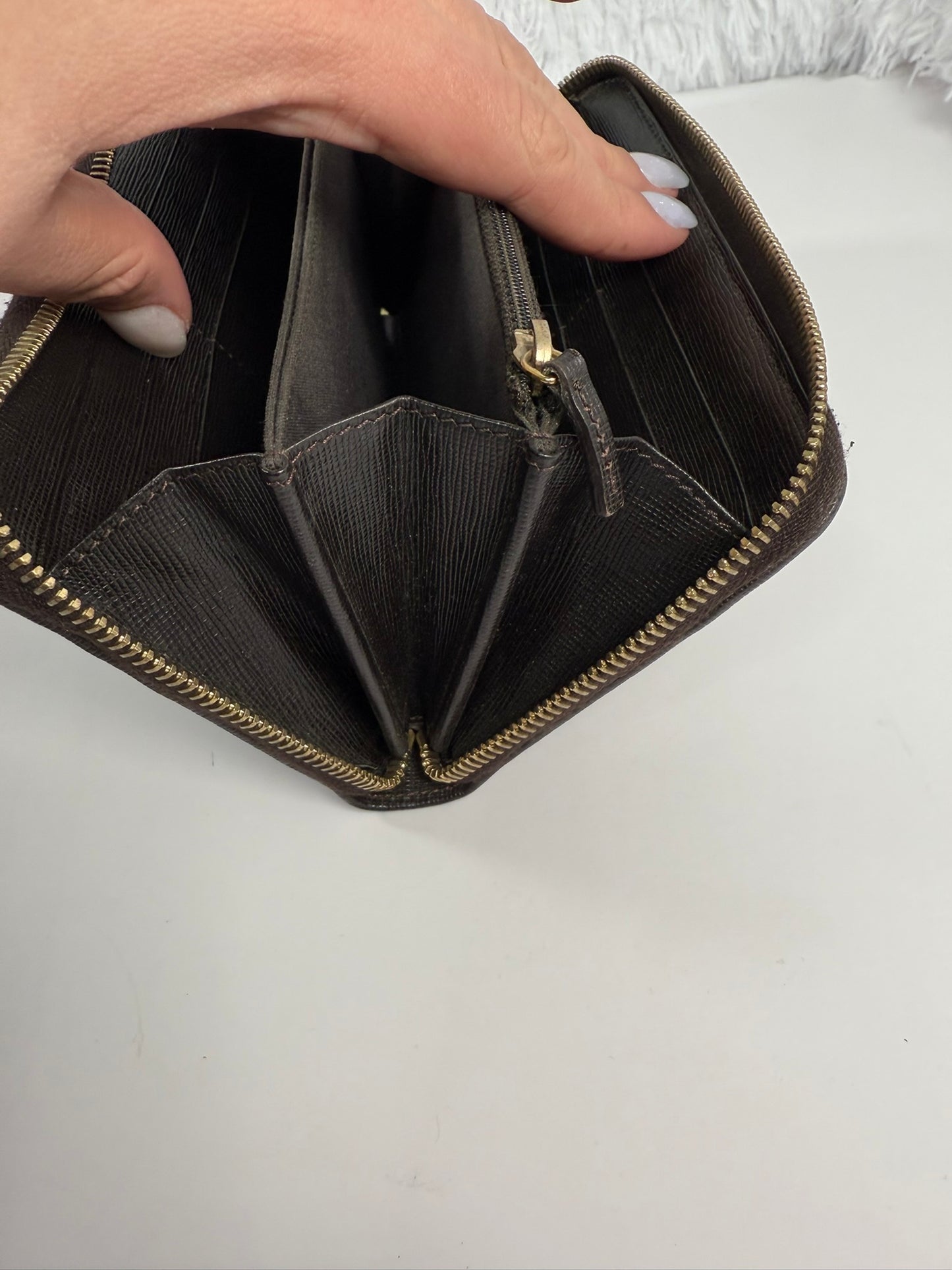 FENDI Zip Around Wallet