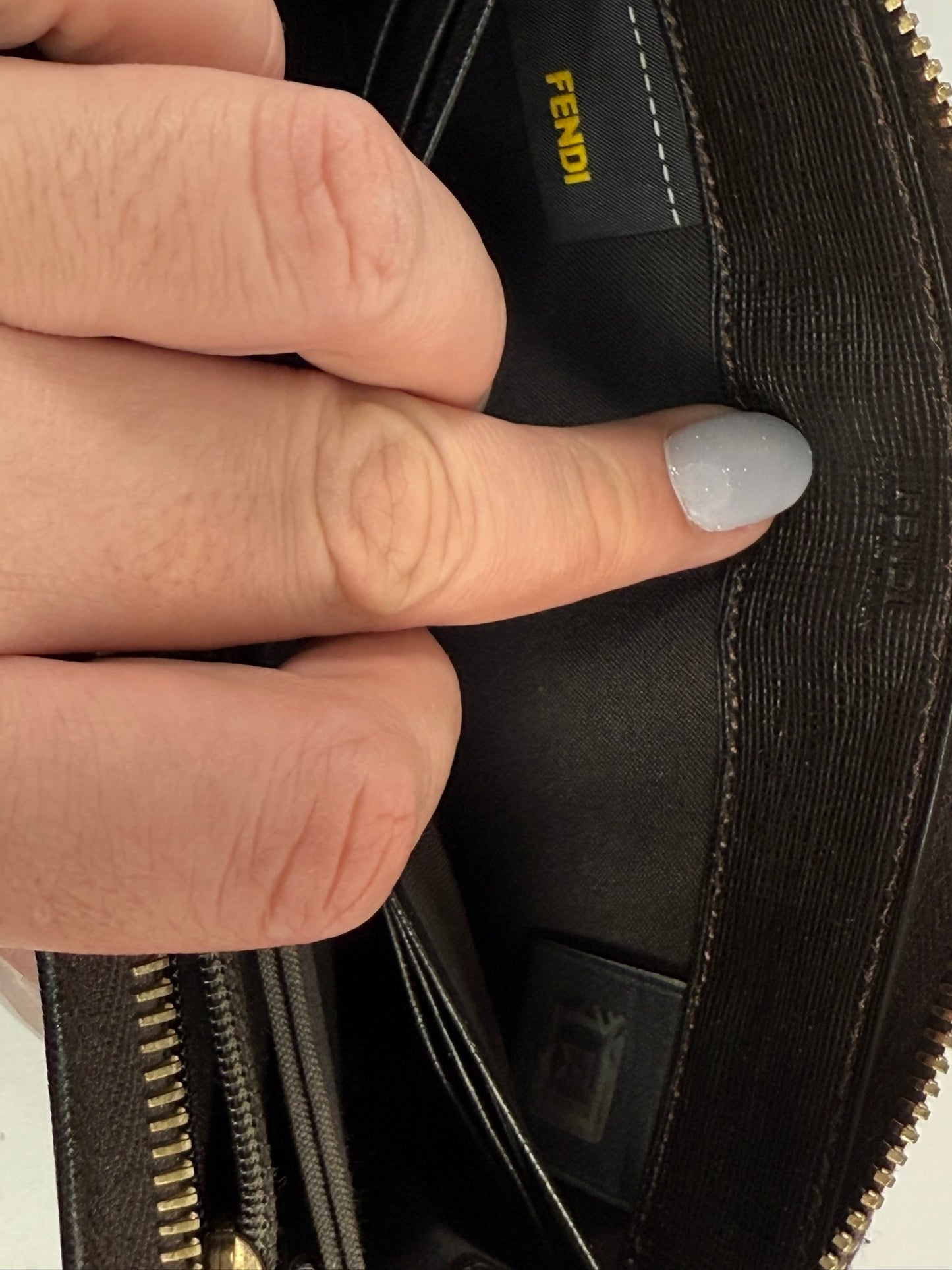 FENDI Zip Around Wallet