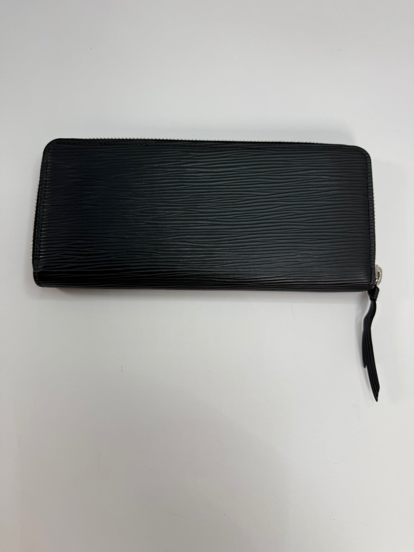 LOUIS VUITTON Clemence Wallet in Black Epi Leather