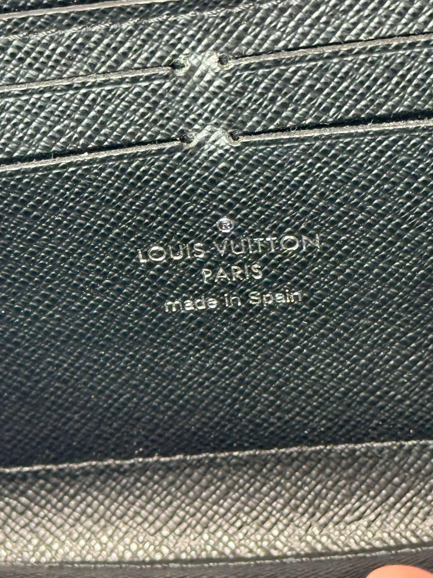 LOUIS VUITTON Clemence Wallet in Black Epi Leather