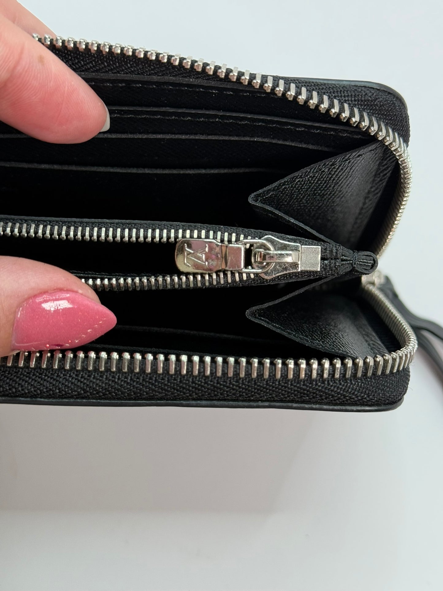 LOUIS VUITTON Clemence Wallet in Black Epi Leather