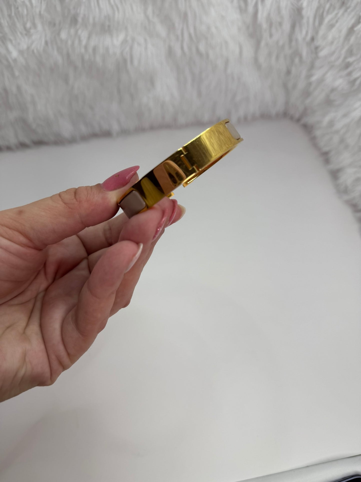 HERMES Clic H Braclet GM