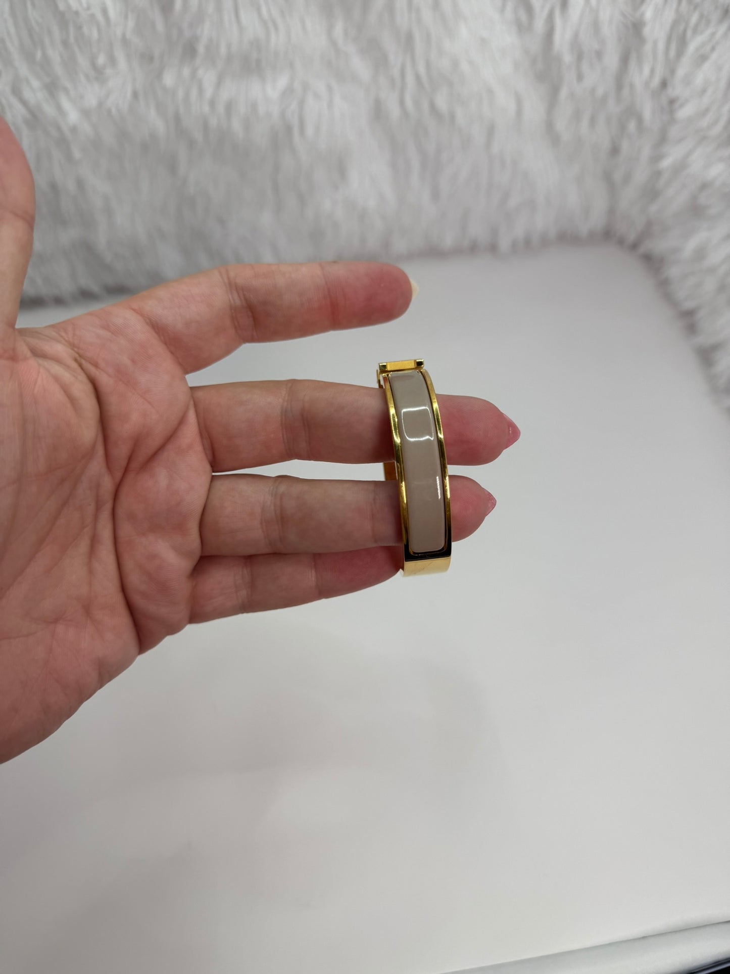 HERMES Clic H Braclet GM