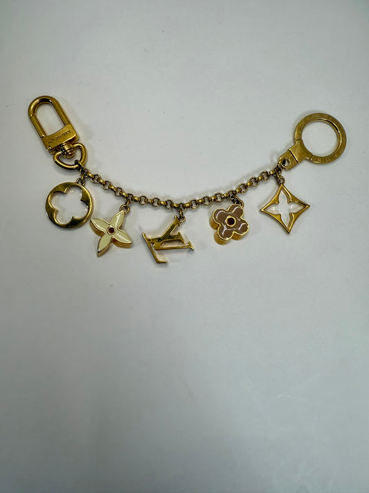 LOUIS VUITTON Charm Le Fleur Chain Charm