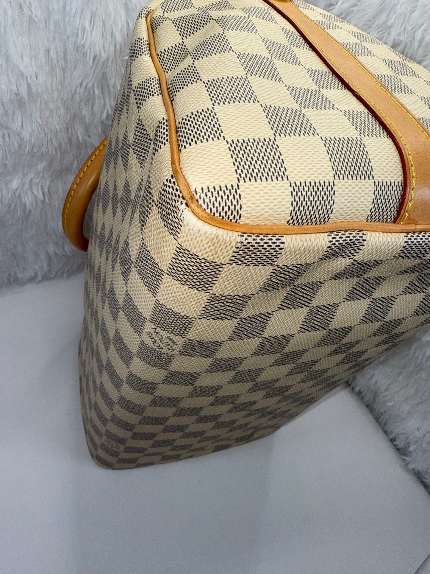 LOUIS VUITTON SPEEDY 30 BANDO DAMIER AZUR