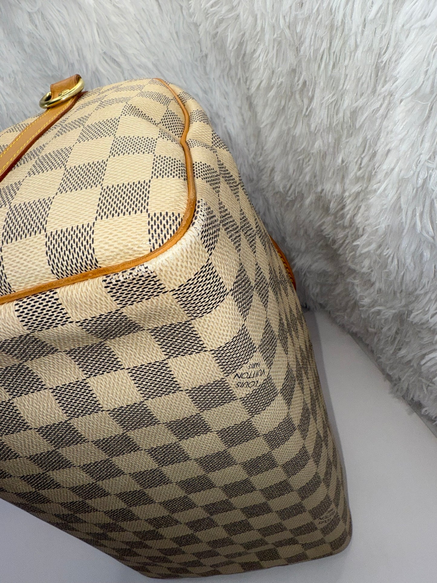 LOUIS VUITTON SPEEDY 30 BANDO DAMIER AZUR