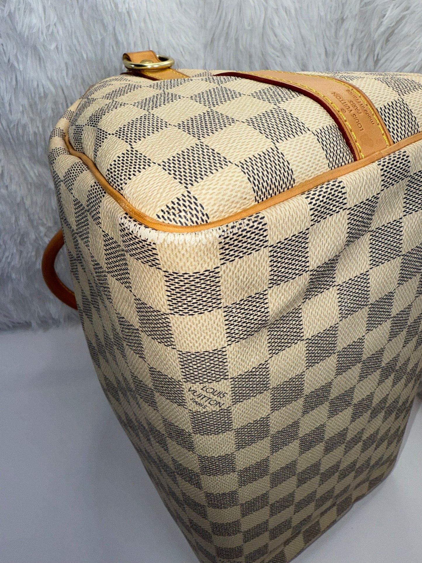 LOUIS VUITTON SPEEDY 30 BANDO DAMIER AZUR