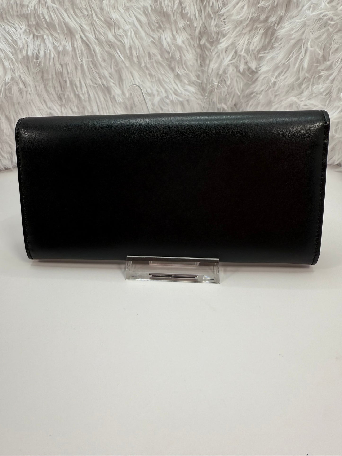 FENDI Calfskin Wallet Black