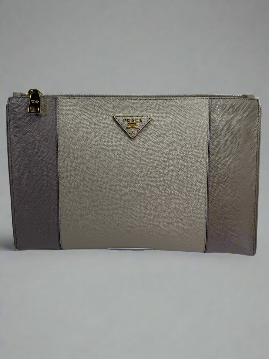 PRADA Saffiano Clutch Pouch