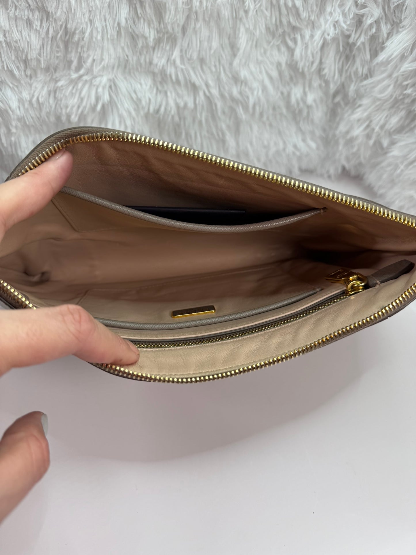PRADA Saffiano Clutch Pouch