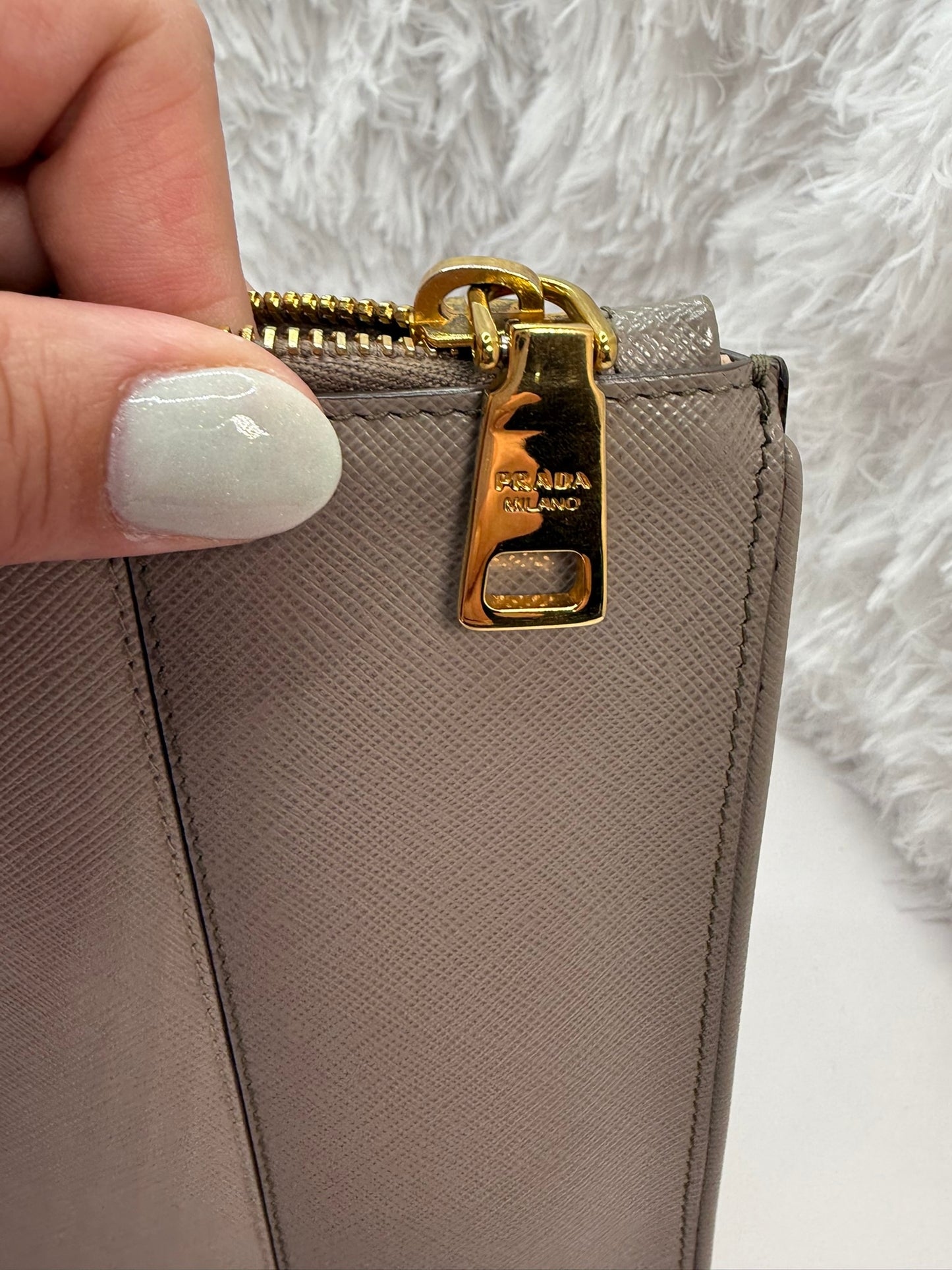 PRADA Saffiano Clutch Pouch