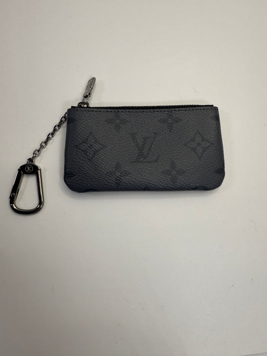 LOUIS VUITTON Key Pouch Monogram Eclipse