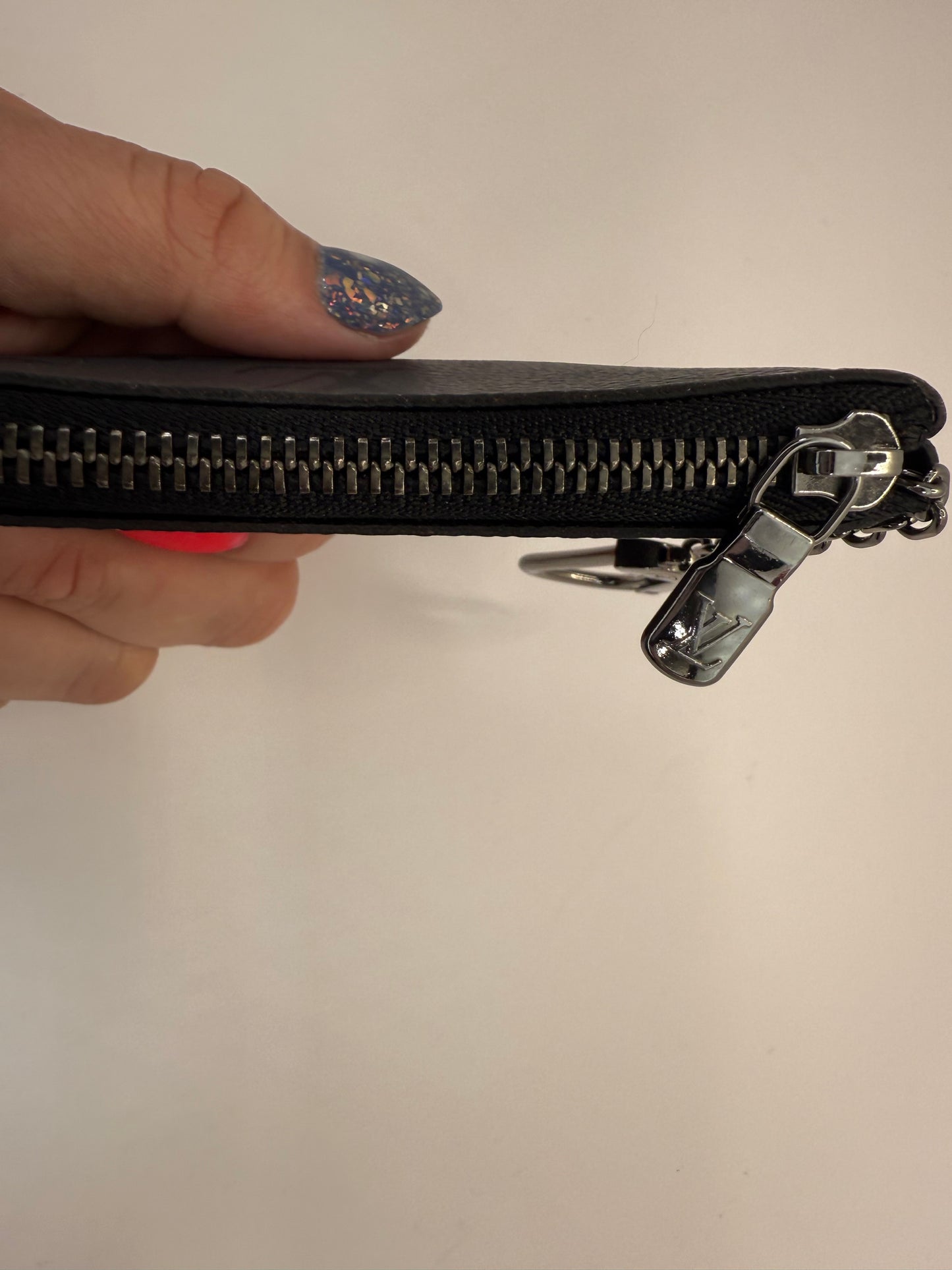 LOUIS VUITTON Key Pouch Monogram Eclipse