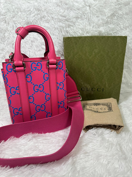 GUCCI GG Embossed Crossbody