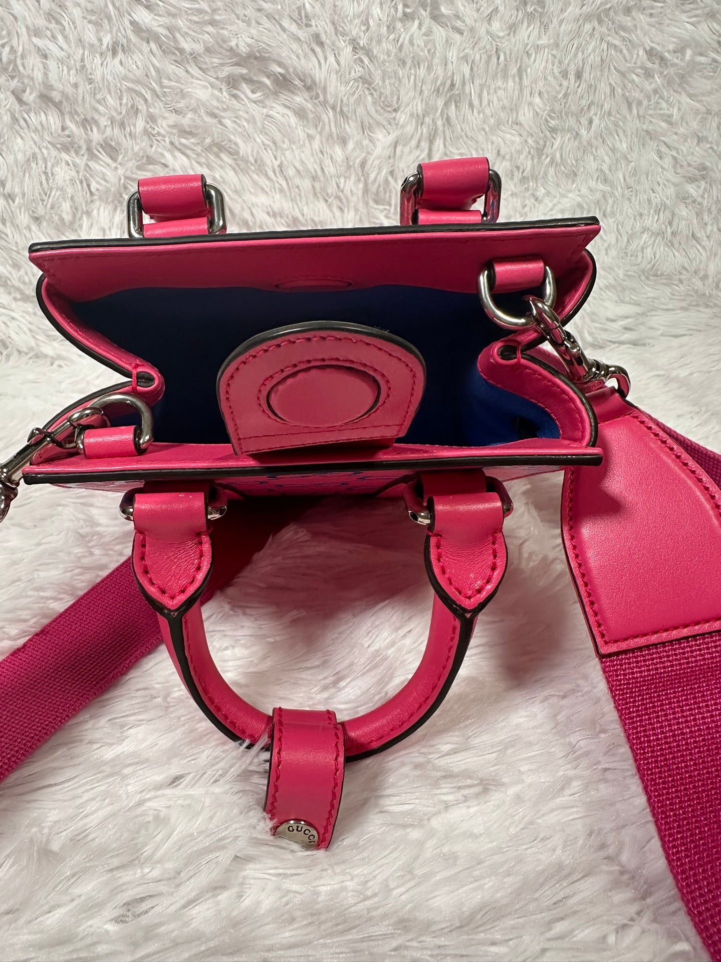 GUCCI GG Embossed Crossbody