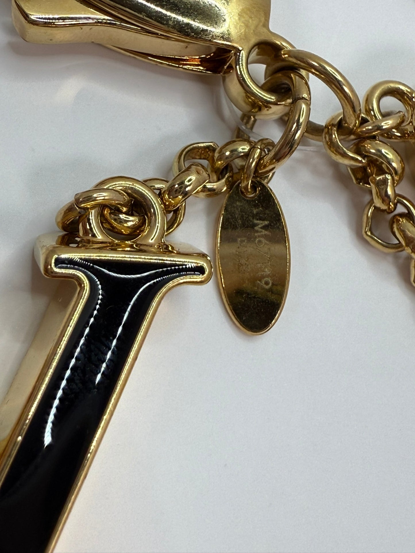 LOUIS VUITTON Fleur de Monogram Bag Charm