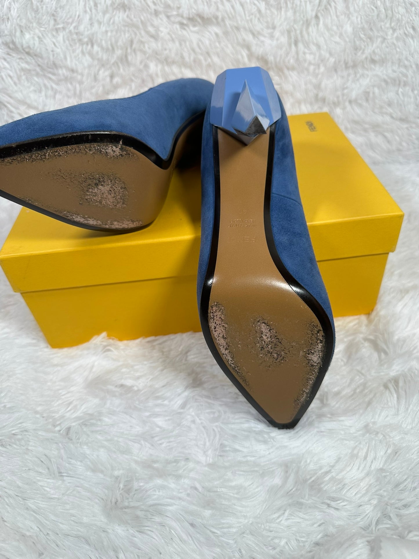 FENDI Blue Shoes size 41