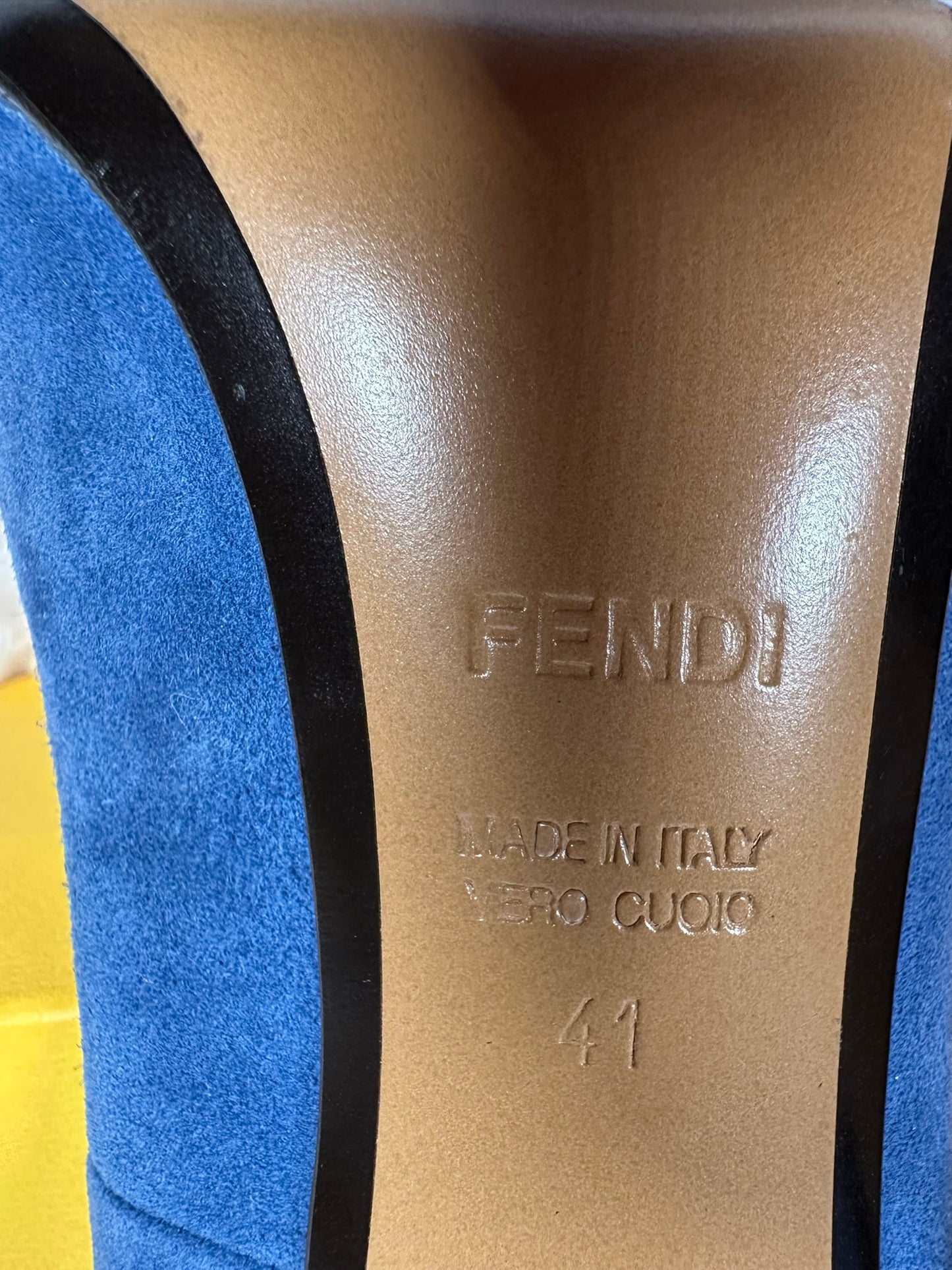 FENDI Blue Shoes size 41