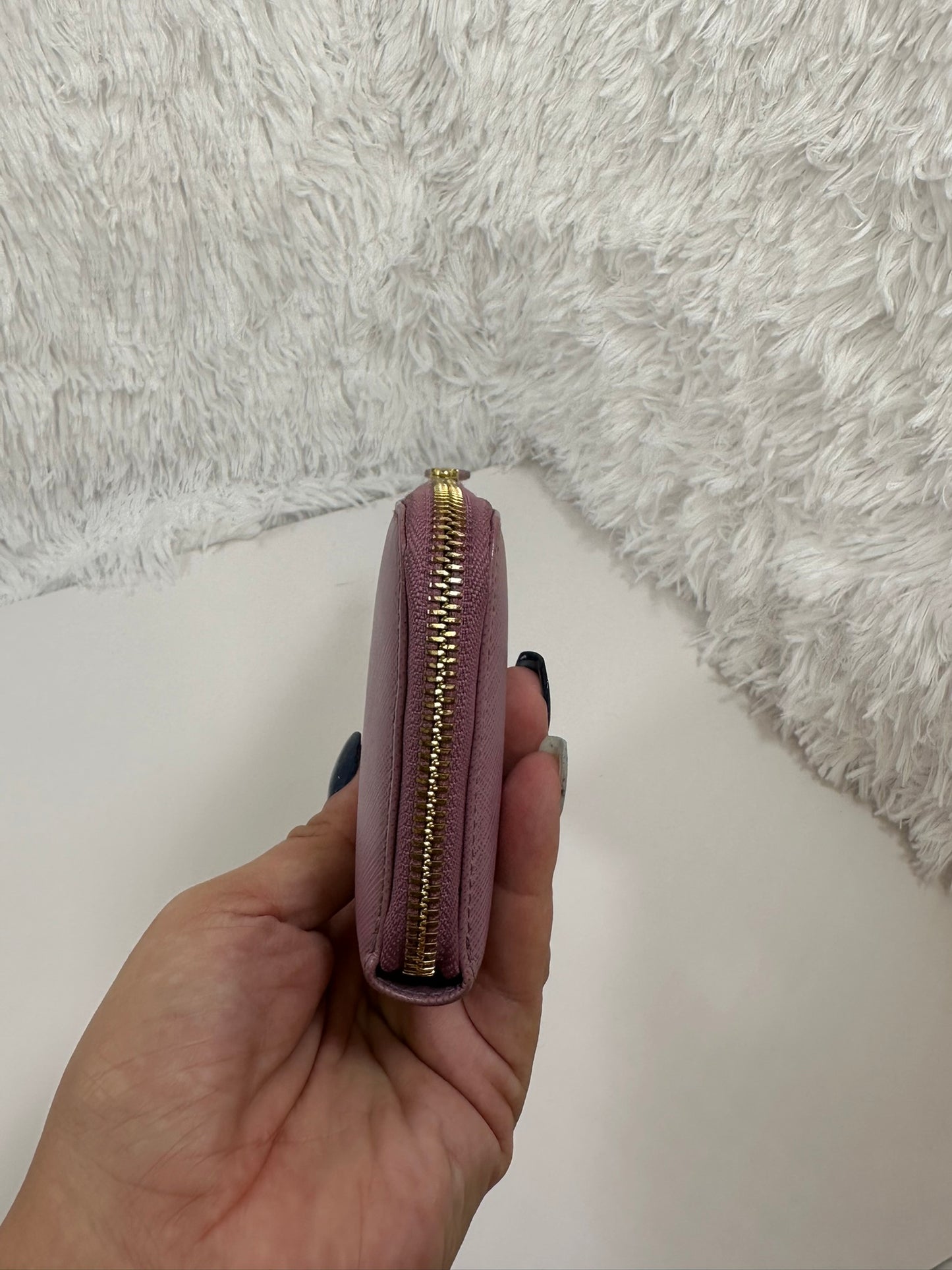 FERRAGAMO Gancini Long 3/4 Wallet Lavender