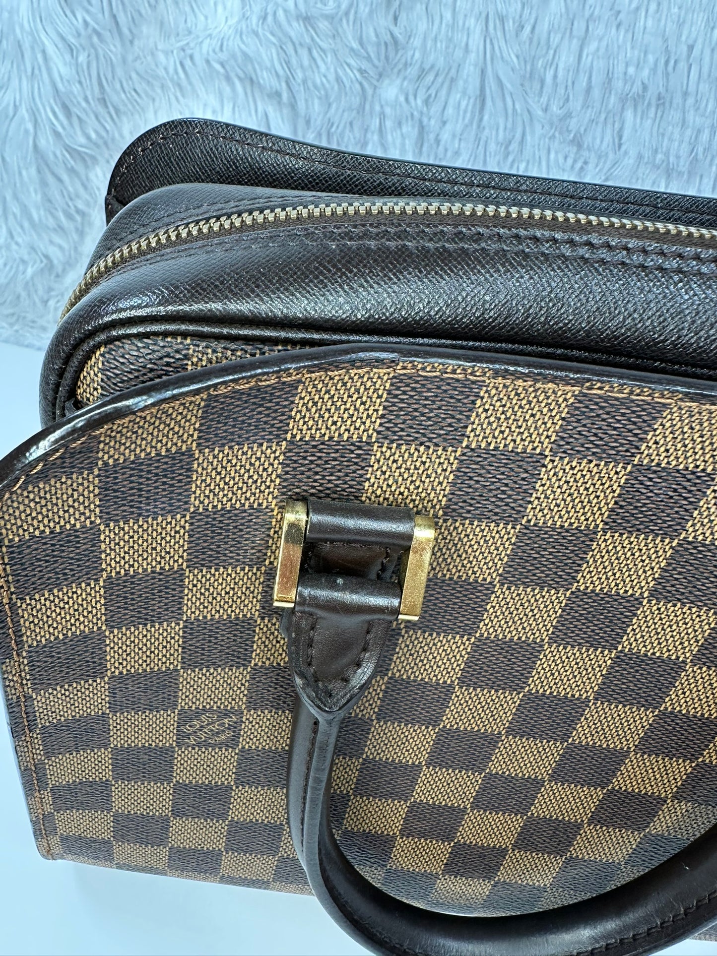 LOUIS VUITTON Triana Top Handle Bag