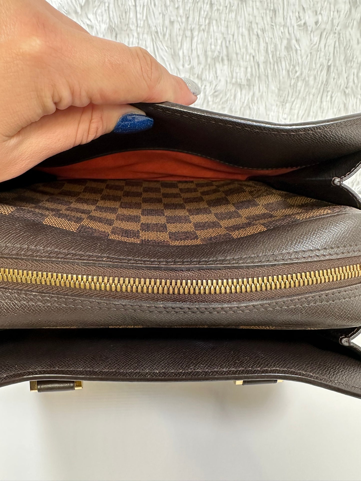 LOUIS VUITTON Triana Top Handle Bag