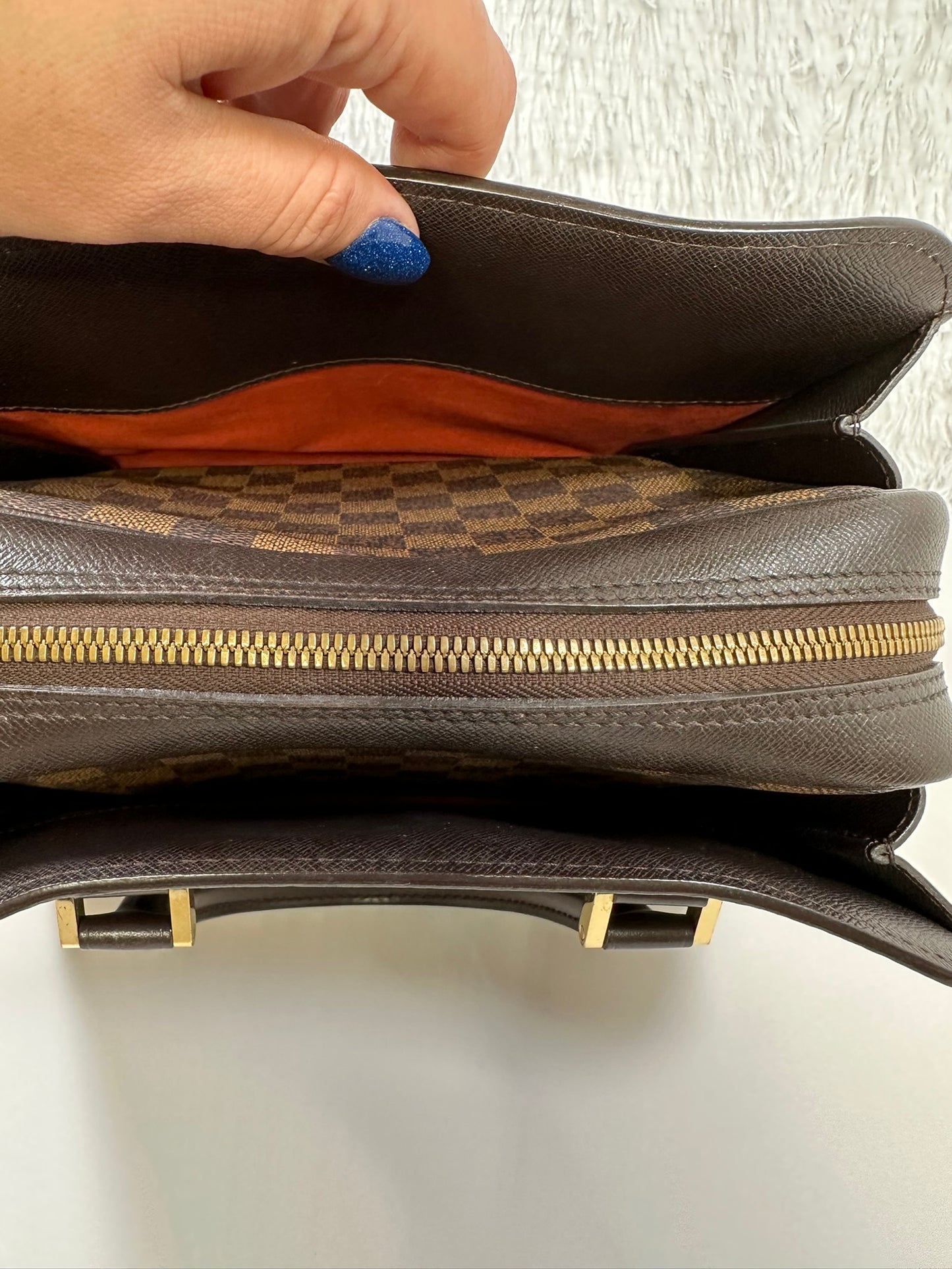 LOUIS VUITTON Triana Top Handle Bag