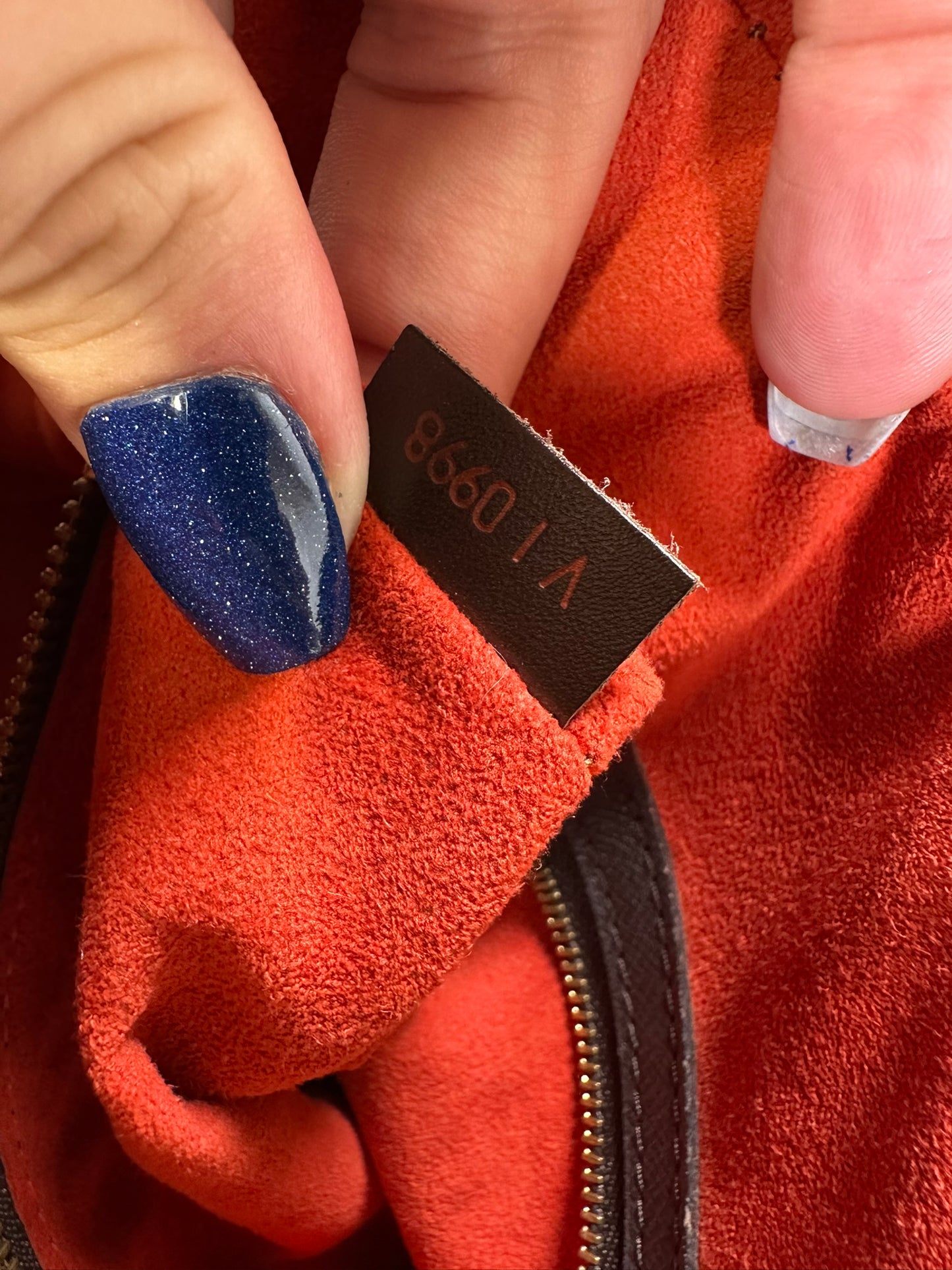 LOUIS VUITTON Triana Top Handle Bag