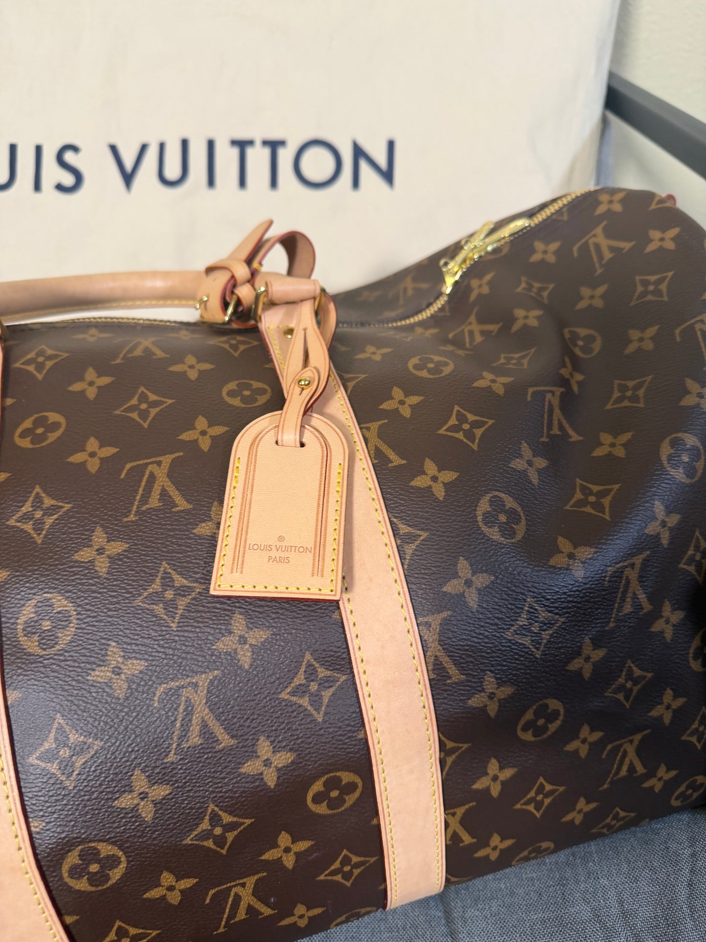 LOUIS VUITTON Keepall Bandouliere 55