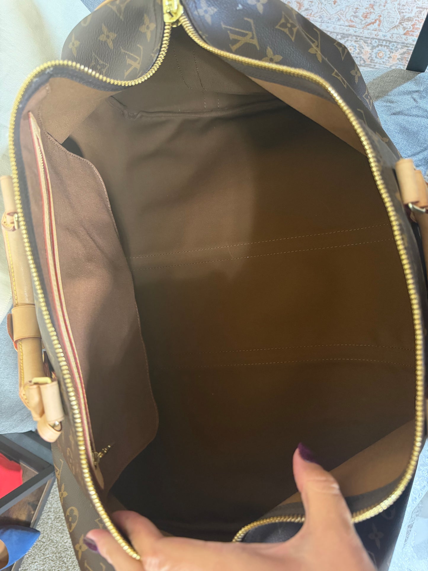 LOUIS VUITTON Keepall Bandouliere 55