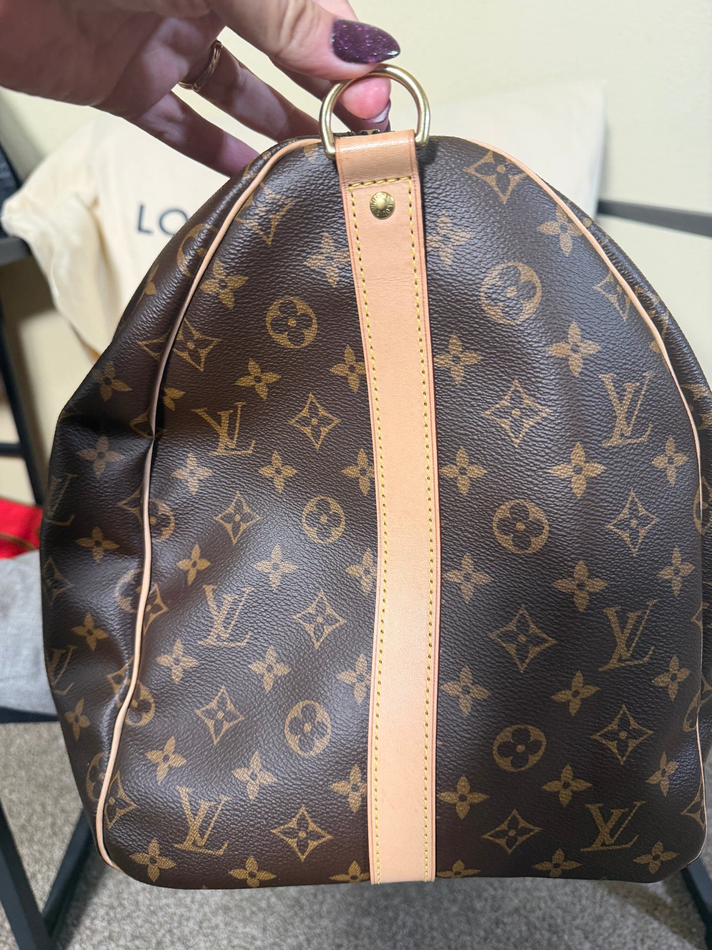 LOUIS VUITTON Keepall Bandouliere 55