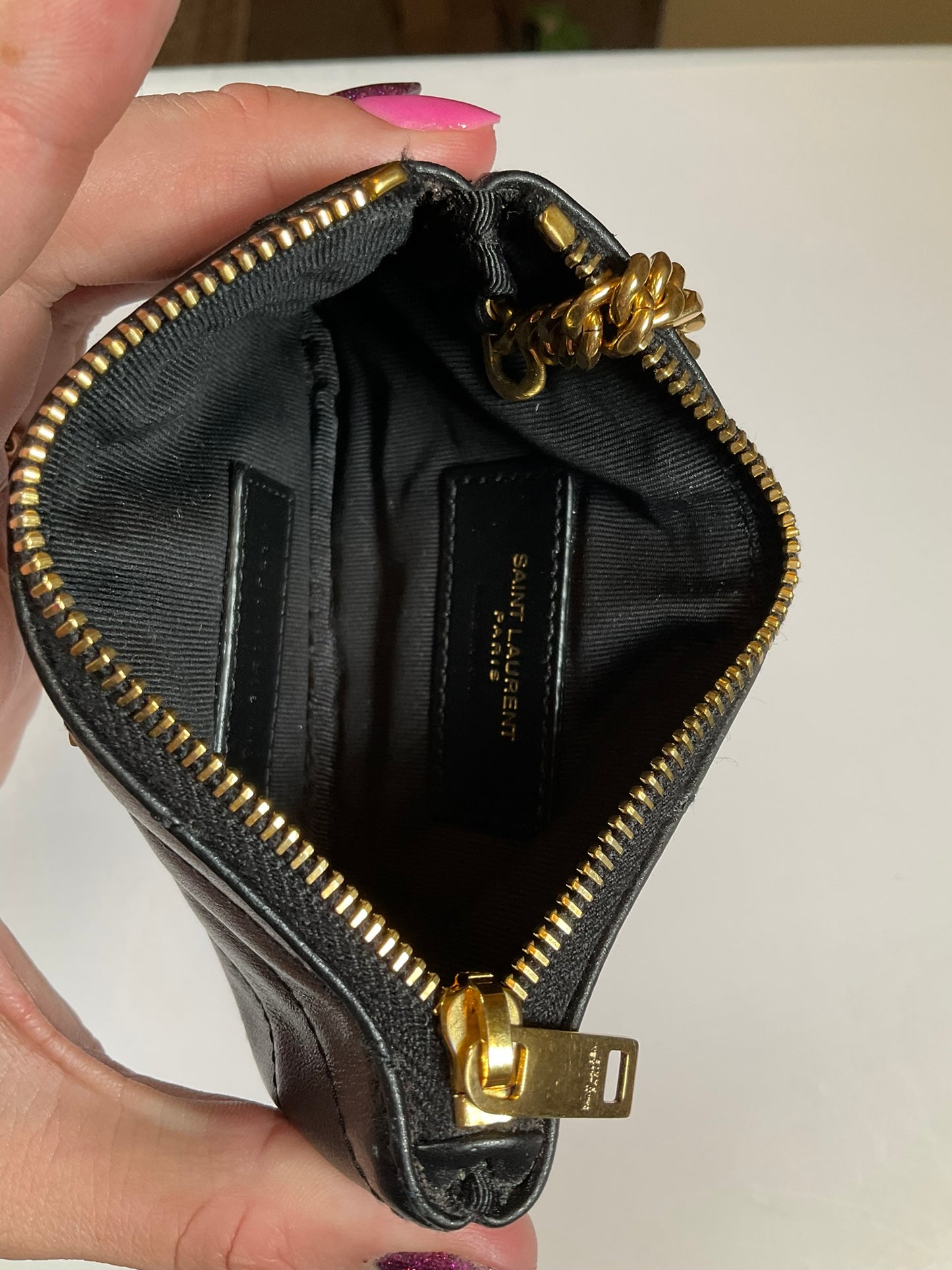 SAINT LAURENT YSL Key Pouch