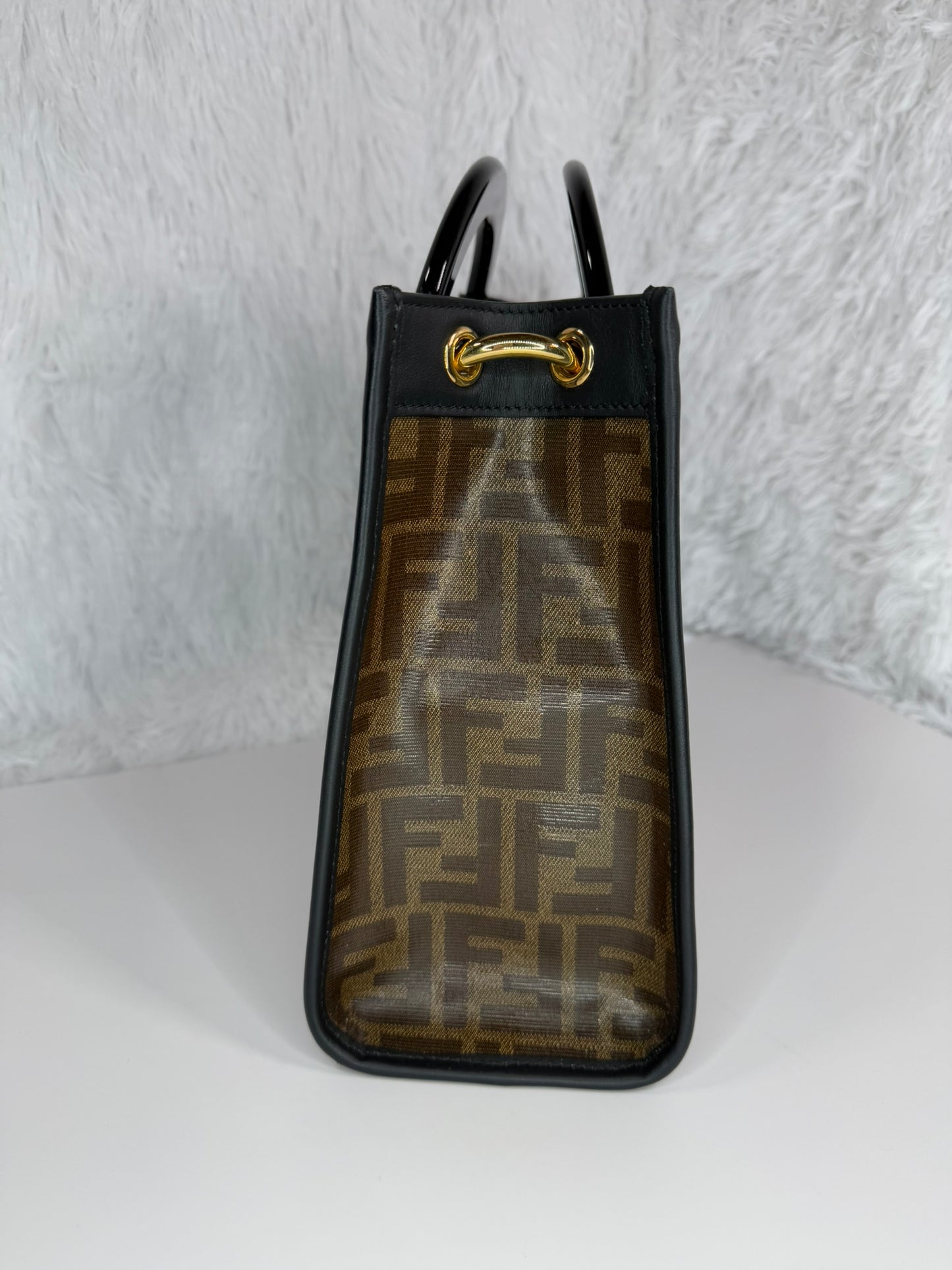 FENDI Zucca Runaway Shopper Handbag