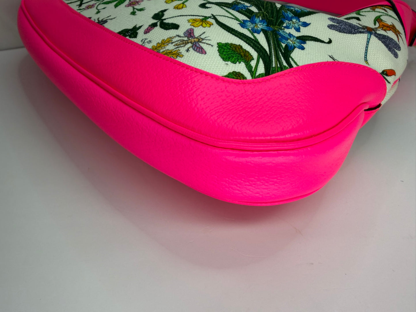 GUCCI Jackie Flora Medium Hobo