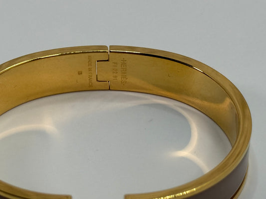 HERMES Clic H Braclet GM