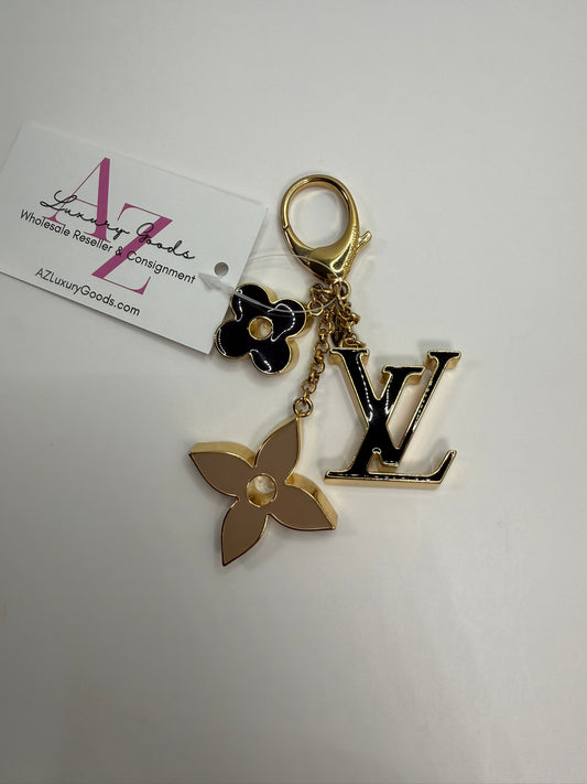 LOUIS VUITTON Fleur de Monogram Bag Charm